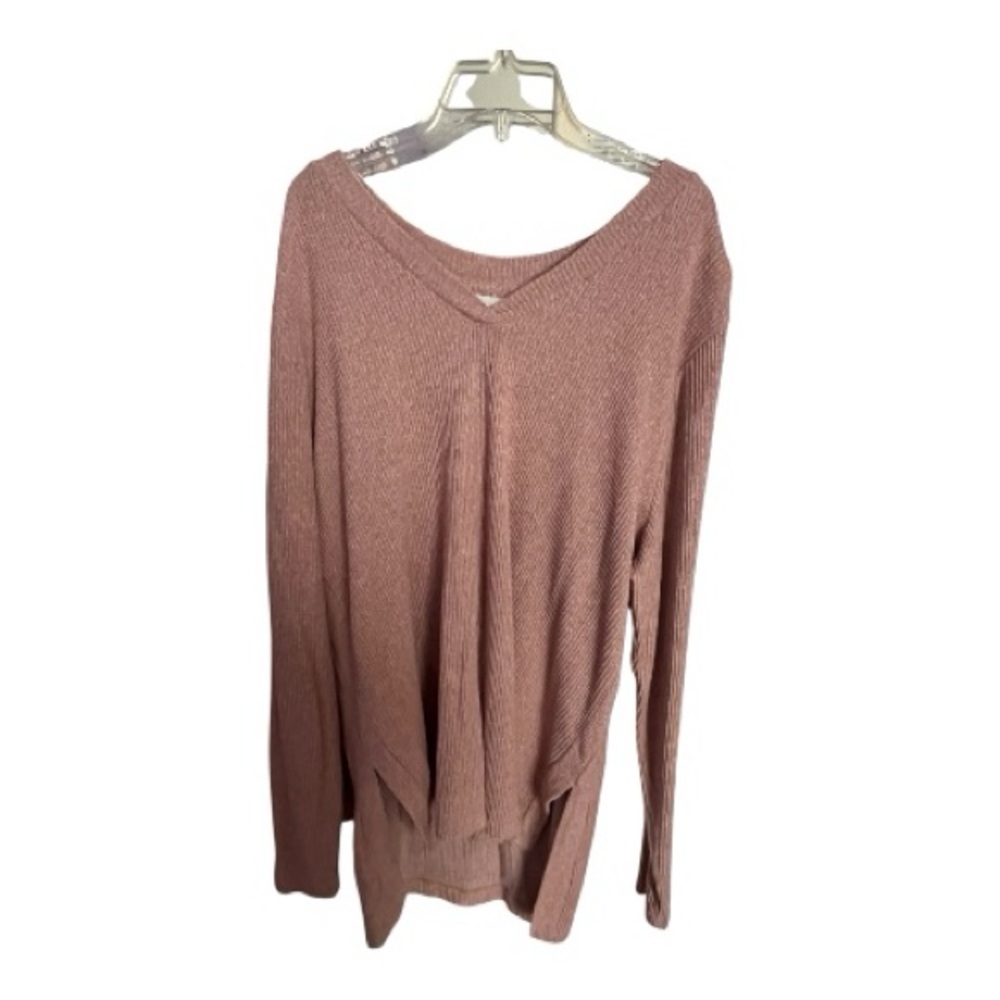 Ava & Viv Soft Pink Knit Top